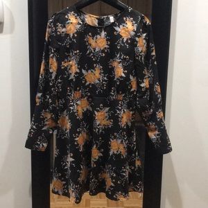 Free People Long Sleeve Mini Drrss